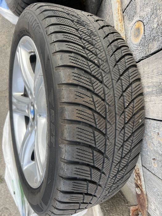 BMW 3 f30/f31 Felgi 17” ET37 5x120+opony zimowe RFT 225x50+czujniki