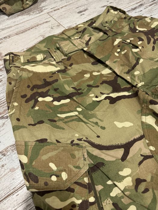 Штани MTP combat з еластичним поясом FR мультикам
