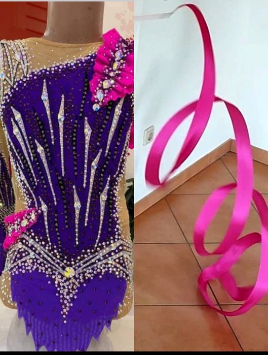 Купальник для художньої гімнастики ,150-160