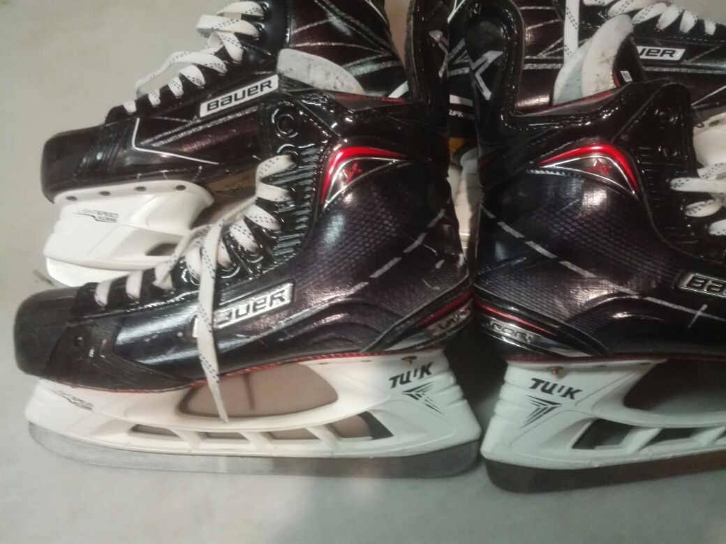 Хоккейные коньки bauer размер от 1 jr до 12 sr