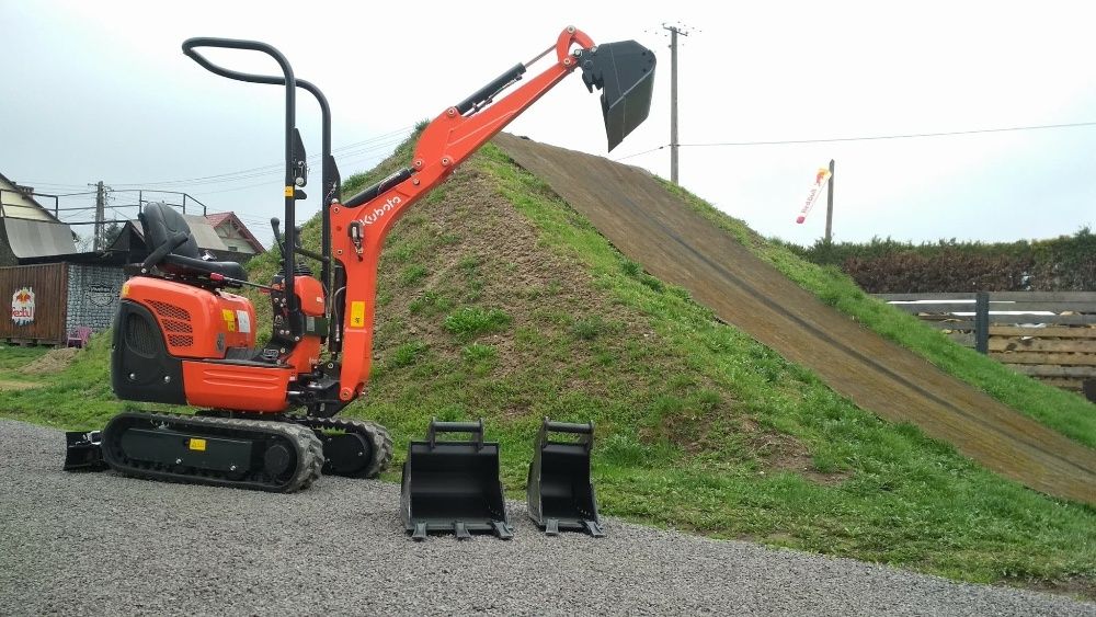 WYNAJEM - 3dni - Minikoparka Kubota U10 Mikro-koparka prace ziemne