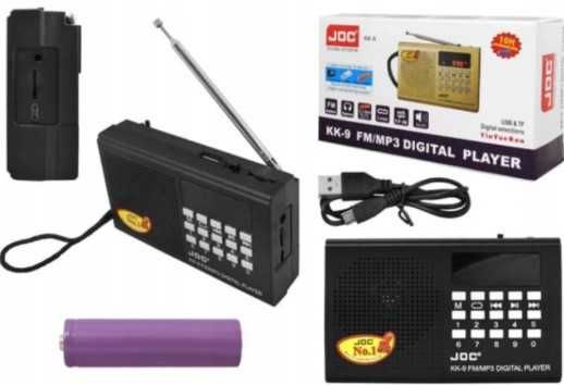 Bardzo fajne Radio sieciowo-bateryjne AM, FM, SW Yuegan YG-721US :)