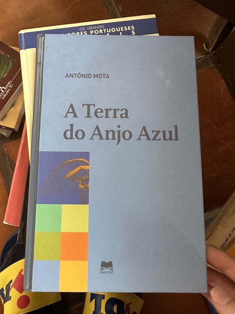 livro António Mota - A Terra do Anjo Azul.