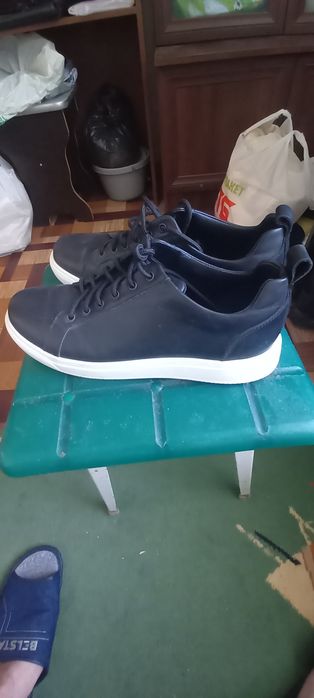 Шкіряні макасини, туфлі 27см.устілка