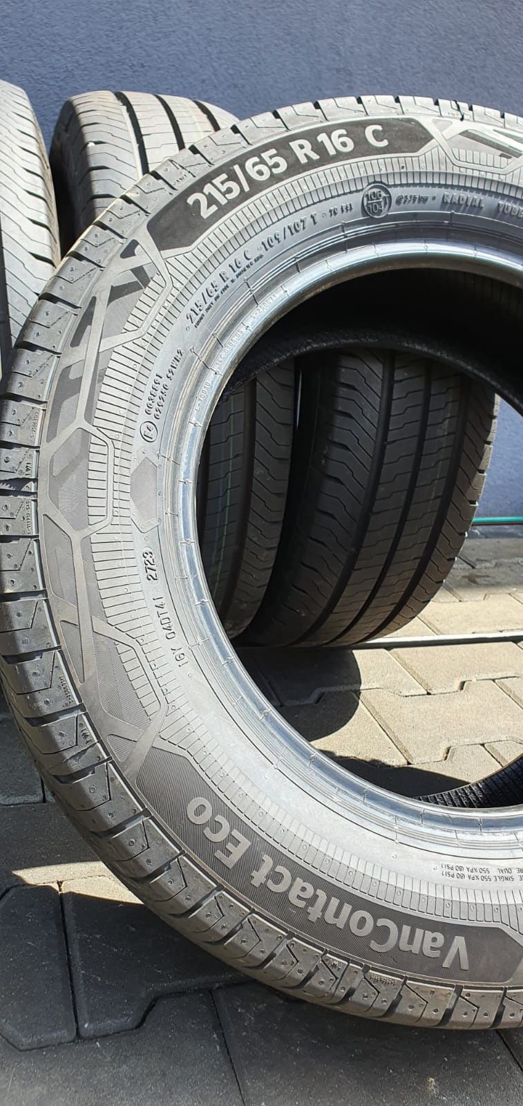 215/65/16 c Continental Komplet Nowe okazja Wyprzedaż