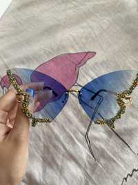 Очки бабочки солнцезащитные