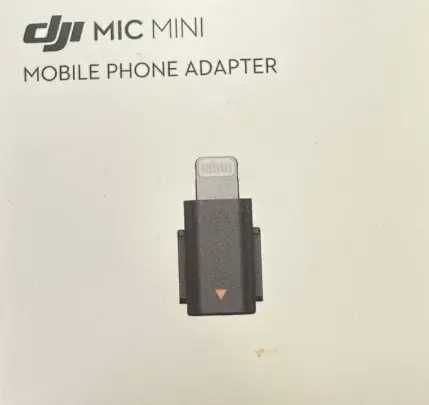 Адаптер DJI Mic Mini Mobile PhoneAdapter(Lightning)(CP.RN.00000429.01)