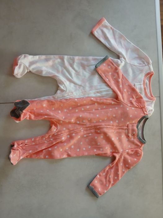 Body 2 pak 0-3m dziewczynka