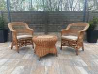 Komplet rattanowy / wiklinowy