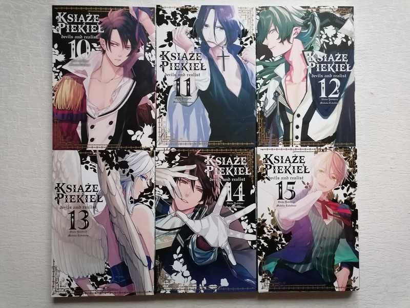 Księże piekieł Devils and realist 1-15 Madoka Takadono Utako Yukihiro