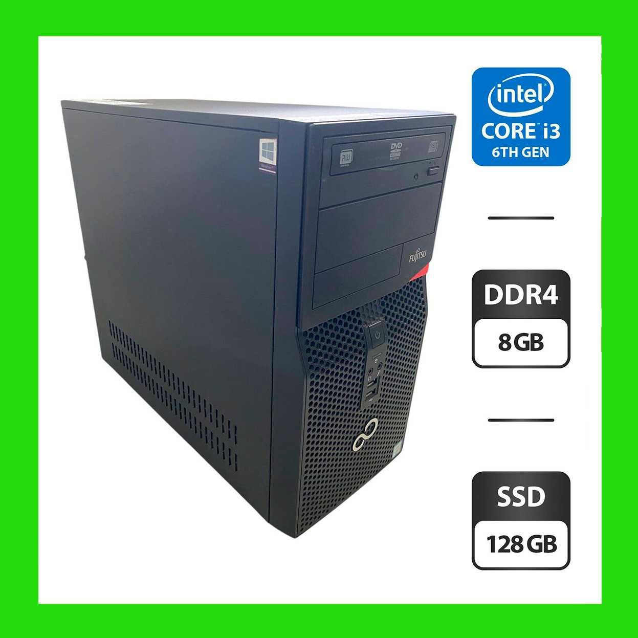 Комп'ютер Fujitsu P556 E85/Core i3-6100/8GB DDR4/128GB SSD/HD 530