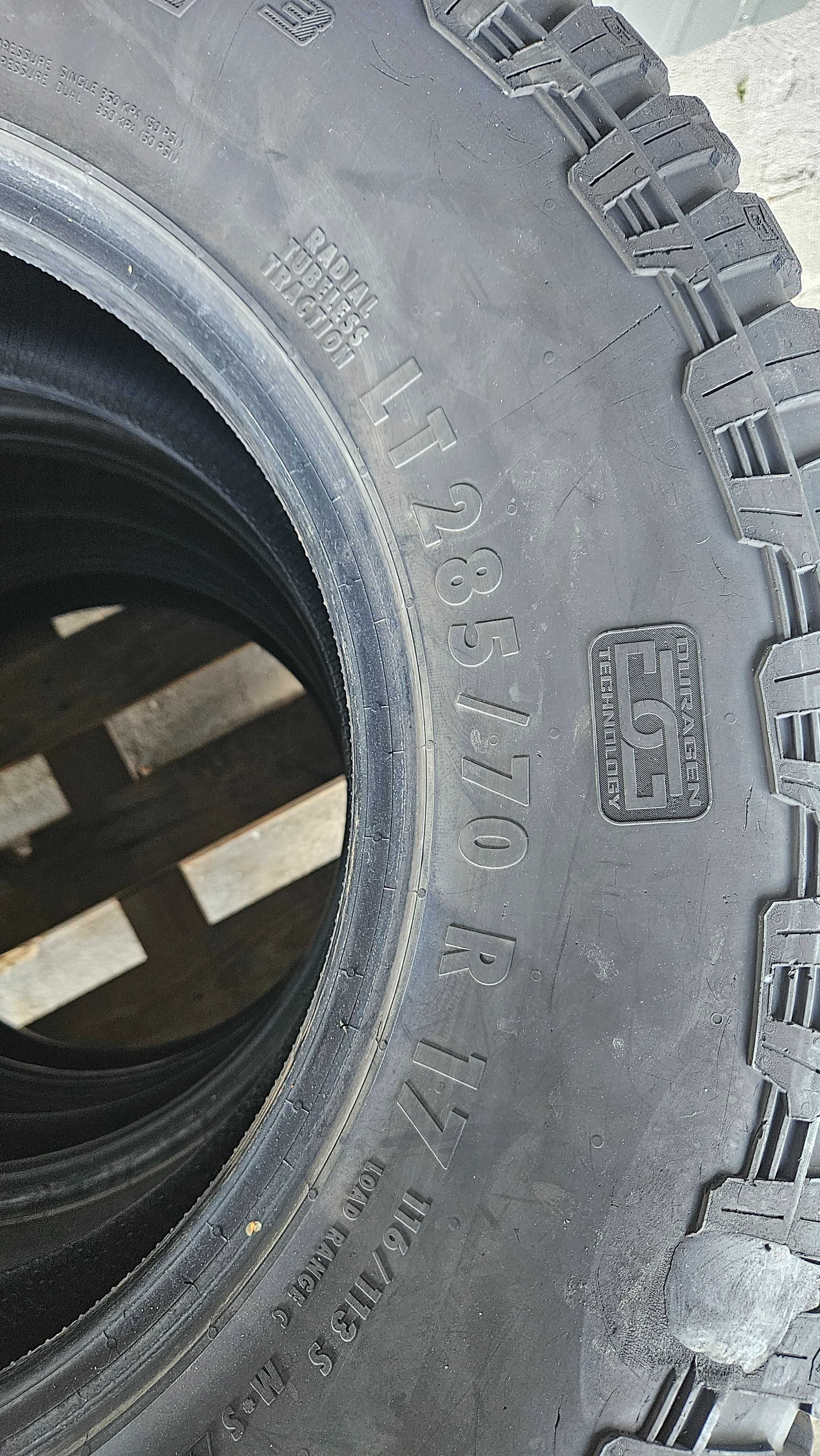 5 x opony General Grabber AT3  LT 285/70 R17