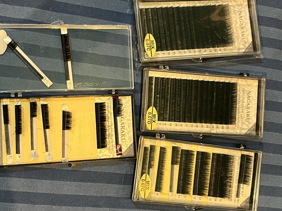 Вії та пінцети для нарощування