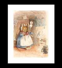 Plakat bez Ramy, Mysz z Motkiem Wełny, Beatrix Potter