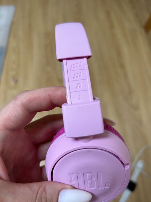 Наушники беспроводные детские розовые GBL