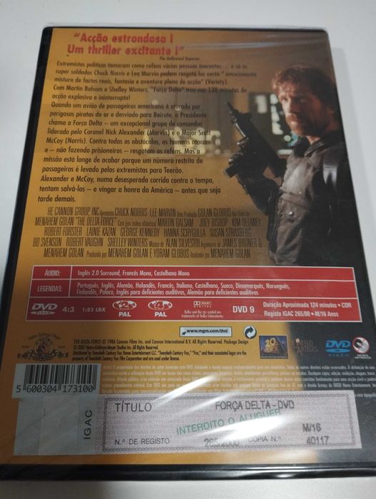 Força Delta DVD Chuck Norris