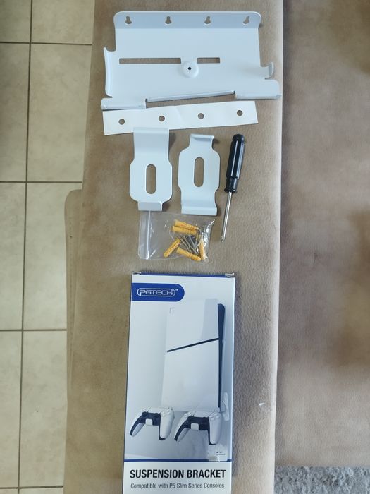 Suporte para PS5 SLIM com suporte para comandos