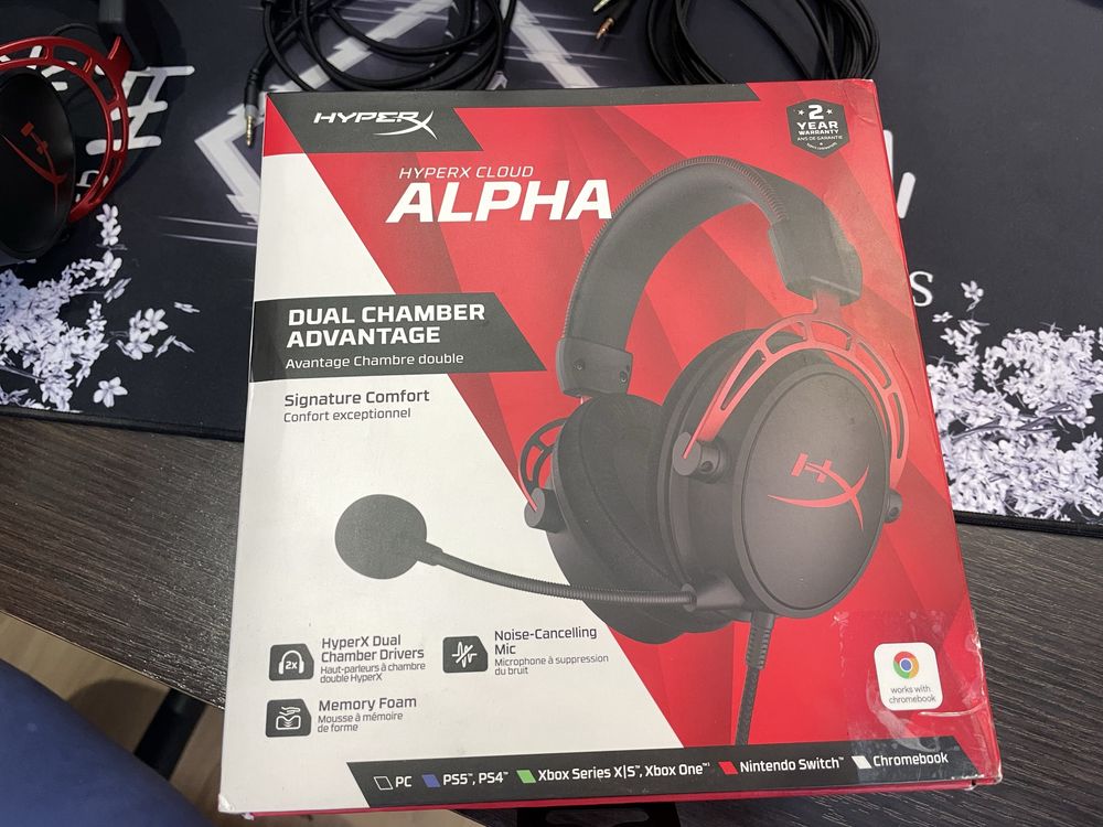 Hyperx cloud alpha в ідеальному стані