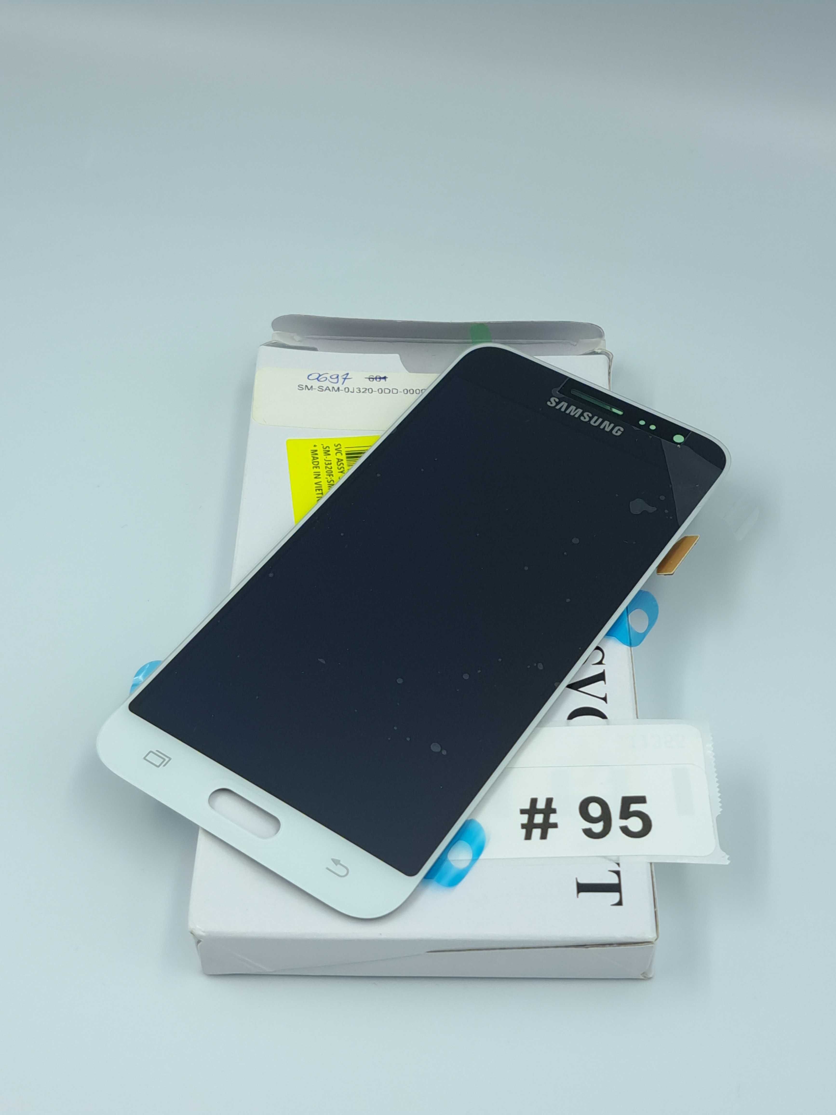 Nowy Oryginalny Wyświetlacz Samsung Galaxy J3 2016 J320 Biały #95