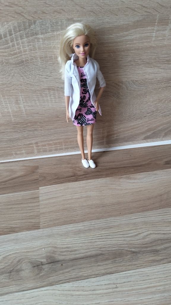 Zestaw Barbie weterynarz Plus lalka