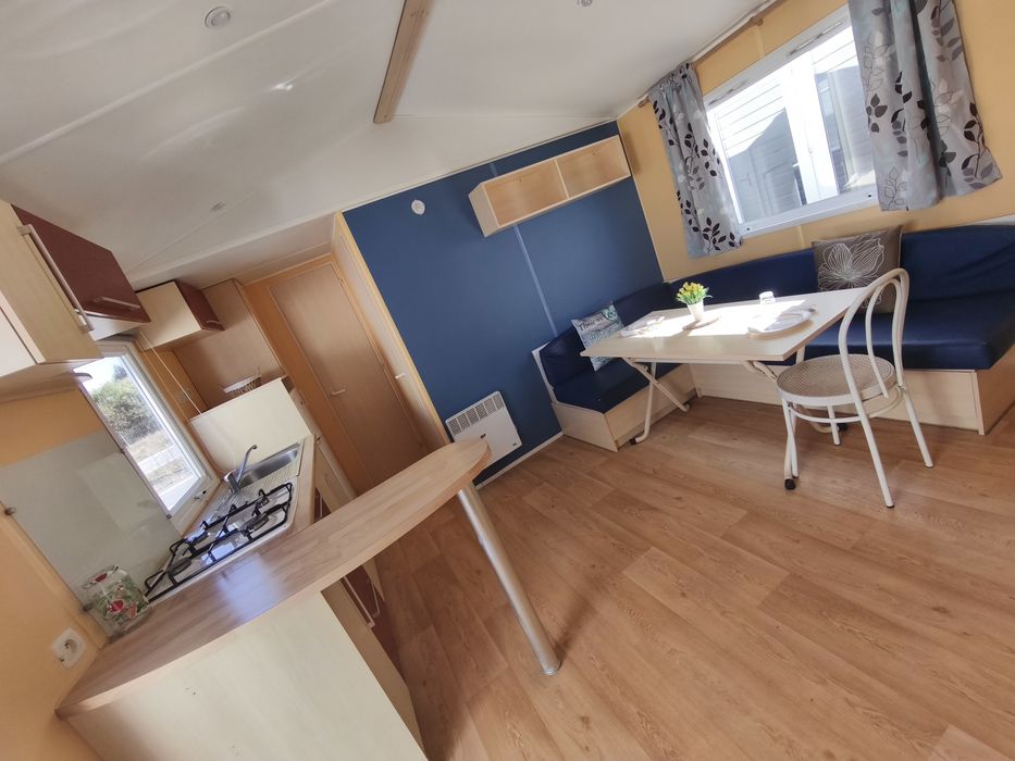 T2- 7,4*4Casa Móvel/Mobile Home/Bungalow/Casa Madeira