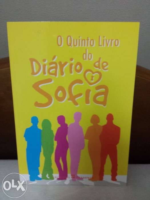 Livros "O Diário de Sofia" (do 1º ao 5º livro + livro de Natal)