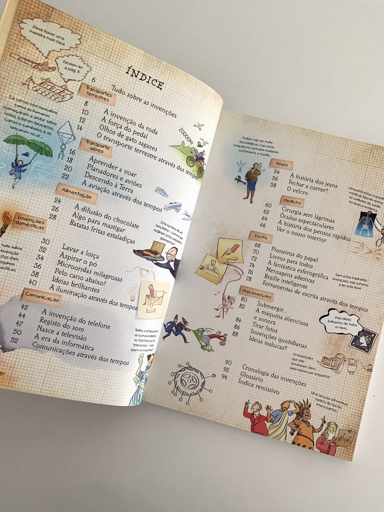 Livro A História das Invenções