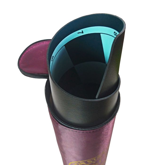 Шахматы турнирные в тубусе, шахи в тубі тяжелые фигуры гибкая доска