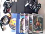Ps2 Slim com jogos