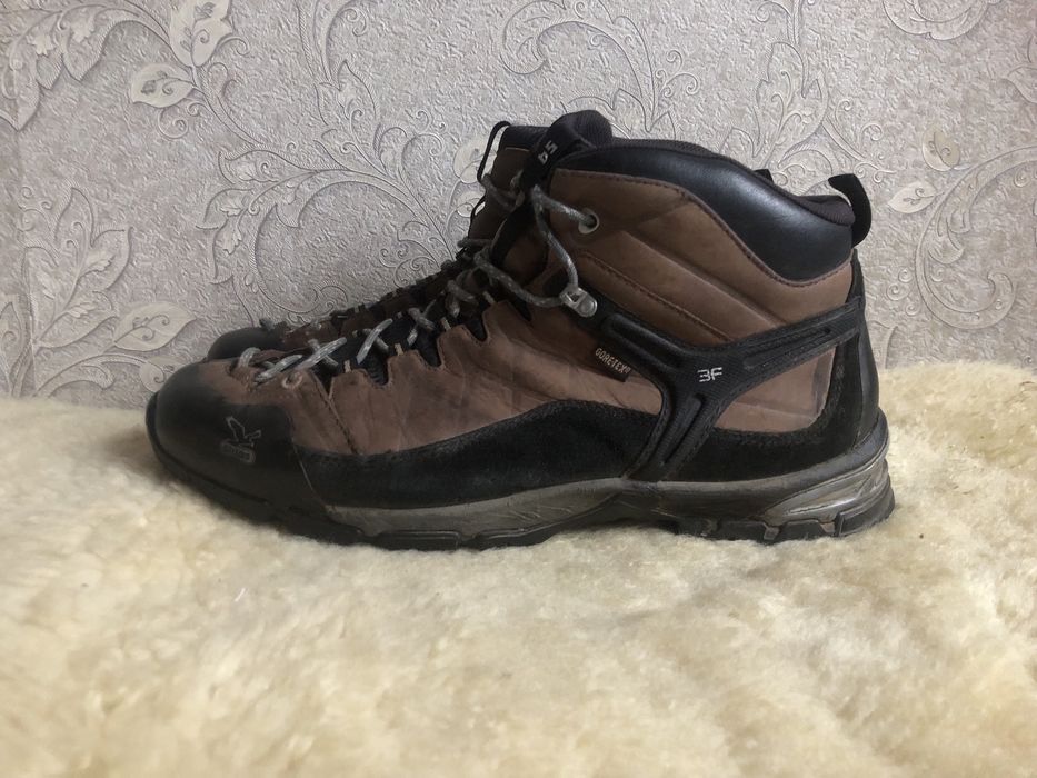 Водонепроникні шкіряні чоботи Salewa трекінг 48 47,5 47 46,5 31 30,5