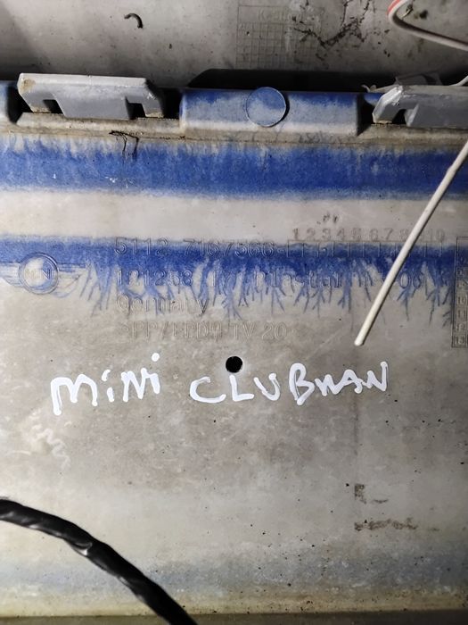 Parachoques mini clubman tras