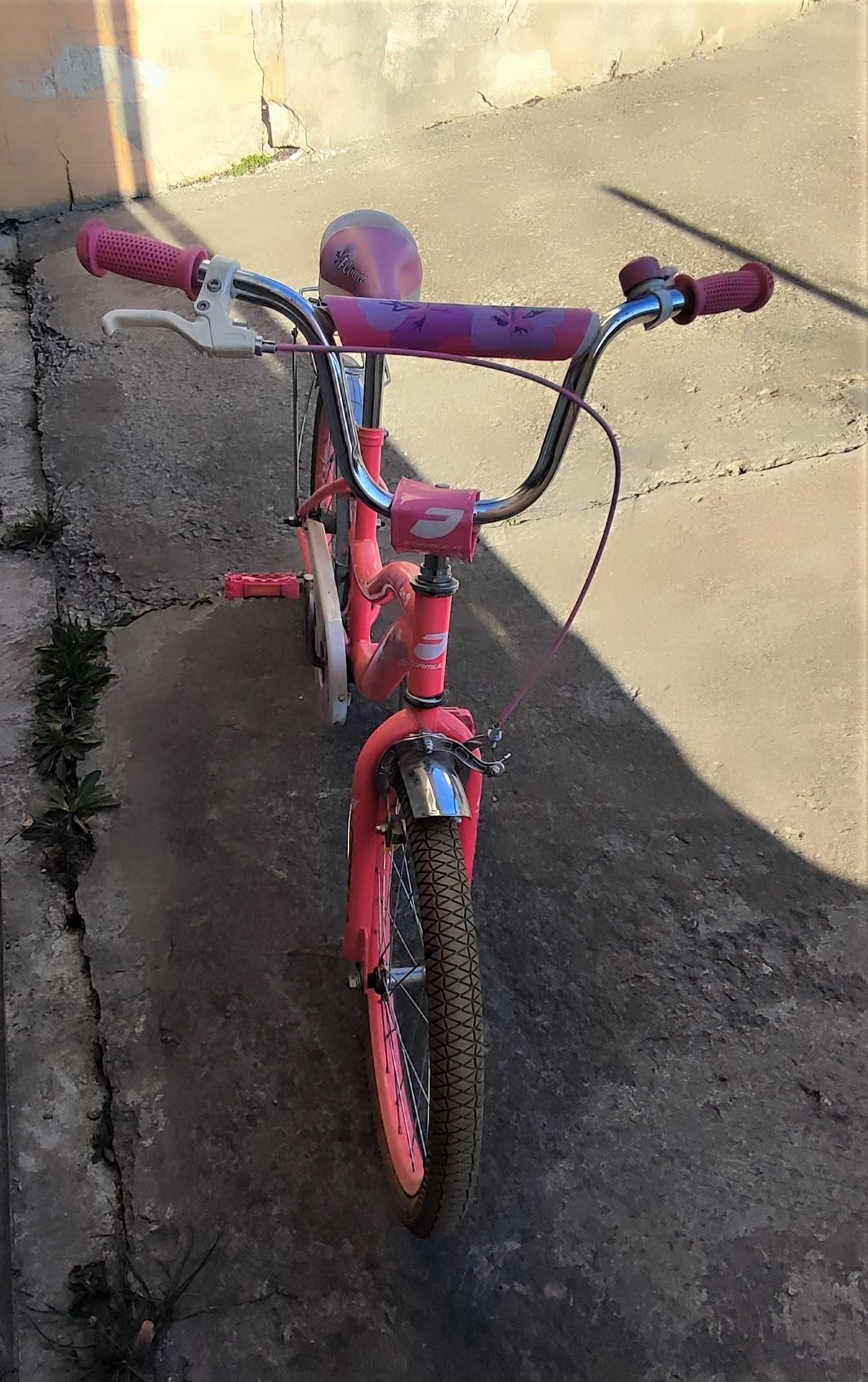 Велосипед  Formula Flower 20" дитячий Рожевий