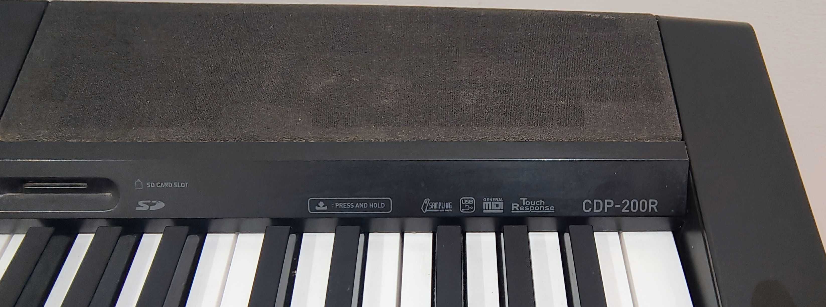 Organy Keyboard Klawisze Casio CDP-200R + Stojak