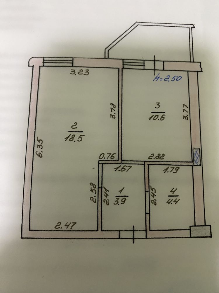 Продаж 1-к квартири в м.Боярка