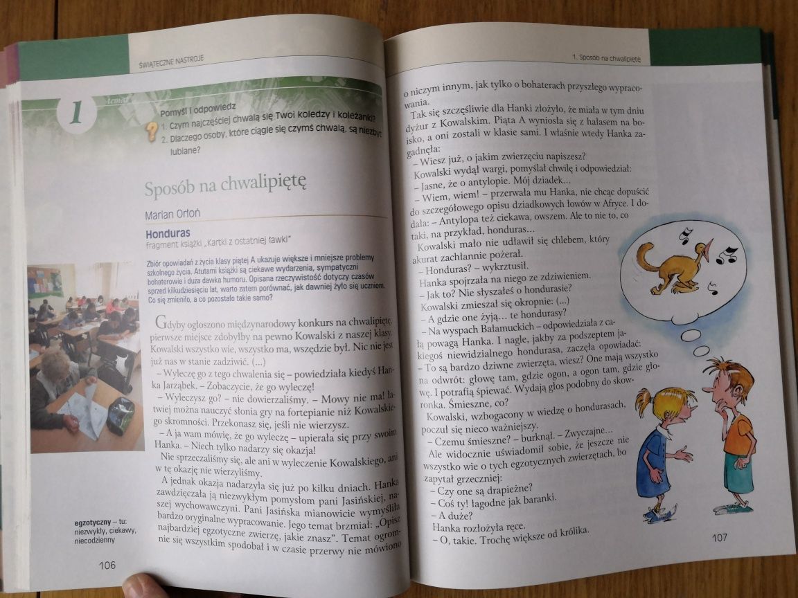 Język polski kl. 4 podręcznik Odkrywamy na nowo, Operon