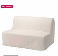 Ikea Sofá-cama 2 lugares cor bege