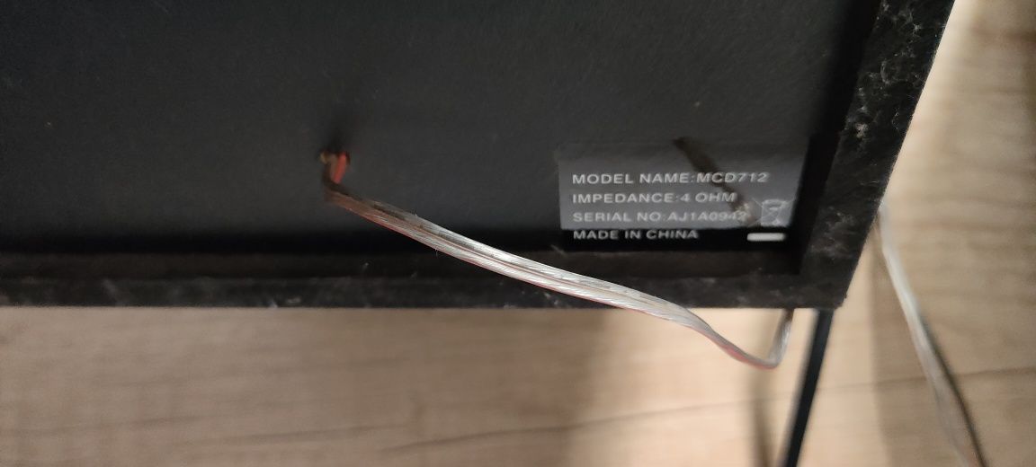 Mini wieża Philips MCD 712/12