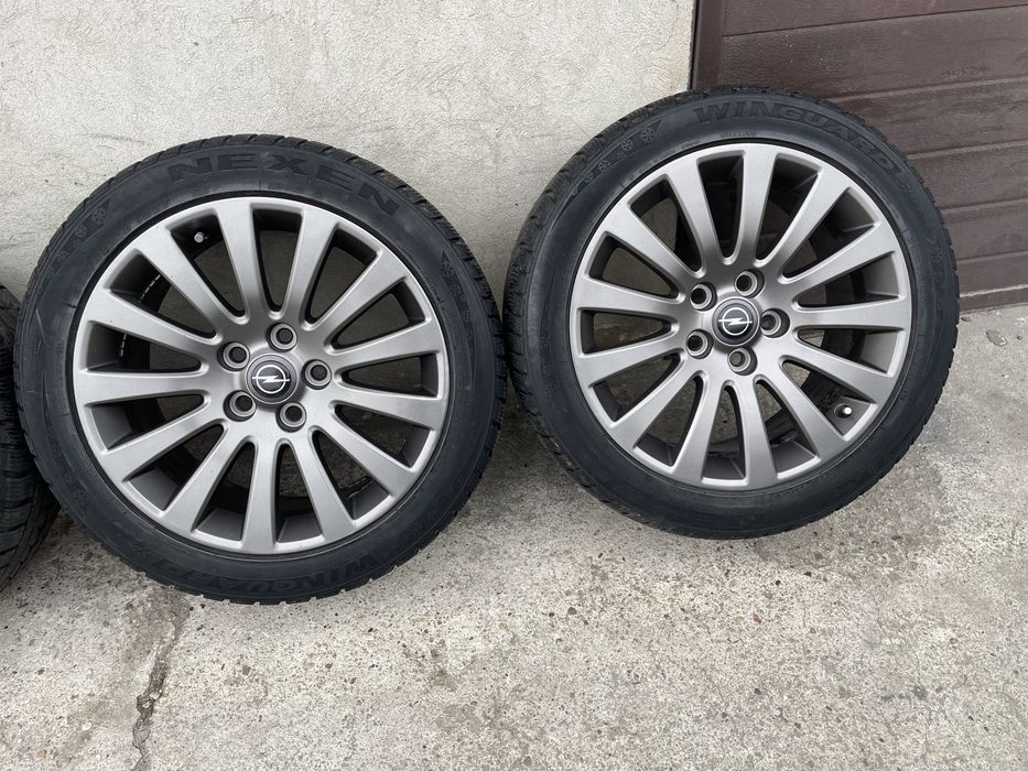 Koła, Felgi 5x120 18” Oryginał Opel Insignia, Zimowe