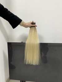 Волосся натуральне для нарощення блонд