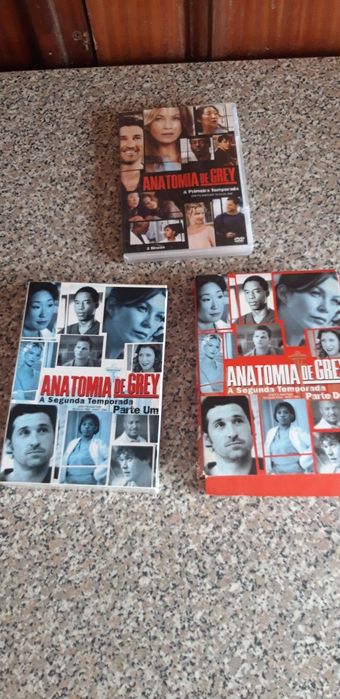 Conjunto de 5 Dvds Anatomia de Grey