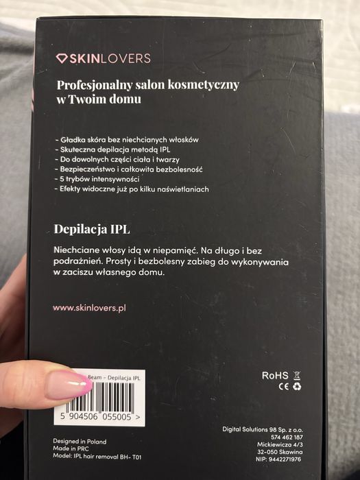 Depilator laserowa laser IPL