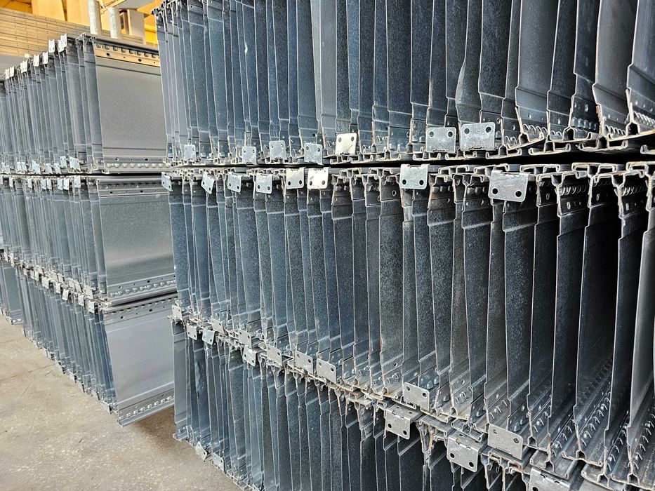 Regał Magazynowy 40x230x393/18p Metalowy Półkowy Ocynk Garaż Warsztat