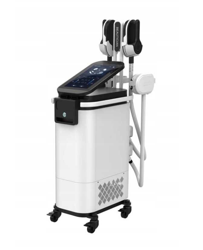 EMS fala elektromagnetyczna + RF, 5 głowic elektrostymulacja mięśniowa