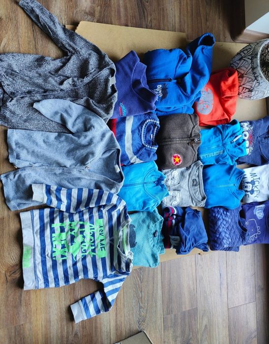 Bluzy polarki i swetreki rozmiar 92