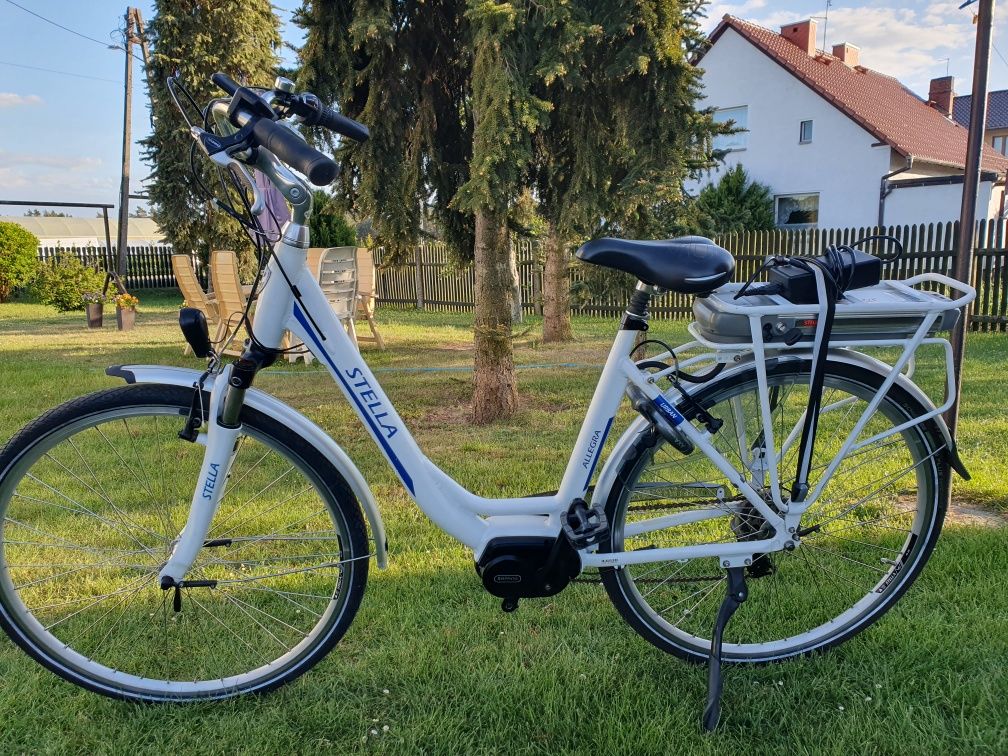 Holenderski rower Elektryczny Stella Allegra 2024r System Bafang 600km