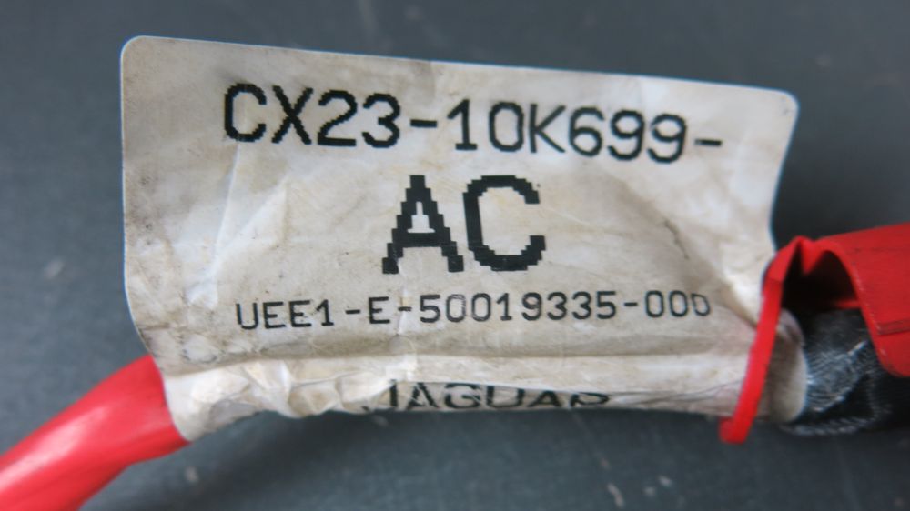 Jaguar XF X250 2.2d kabel klema plus +