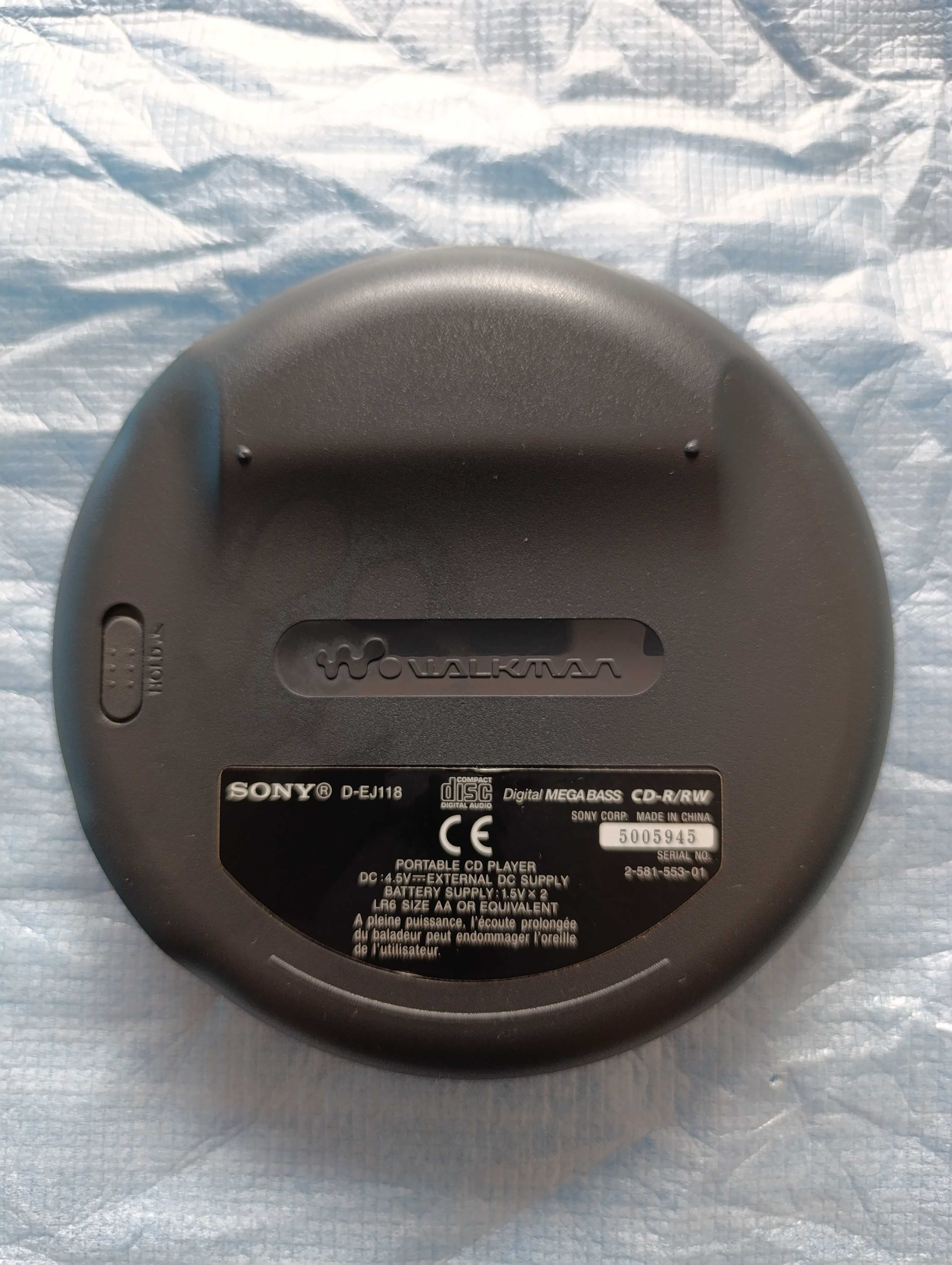 CD Walkman Sony (Como novo)