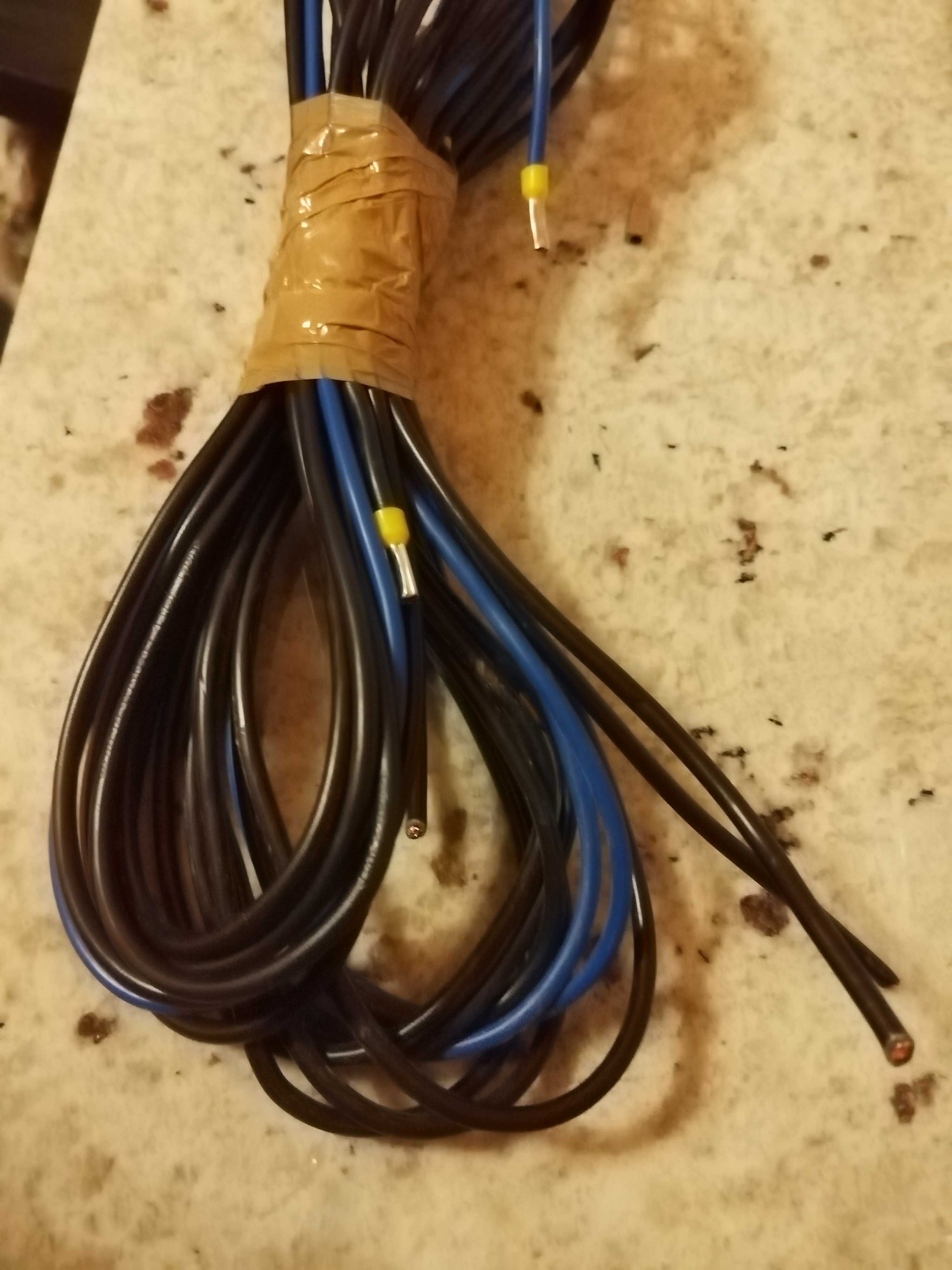 Kabel do rodzielni skrzynki elektrycznej i listwy zaciskowe