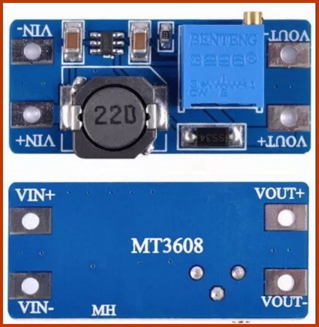 МТ3608 Плата стабілізатор, підвищуючий перетворювач DC/DC