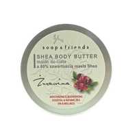 Soapfriends Shea Butter 80% Masło Do Ciała Żurawina 50Ml (P1)